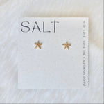 Starfish Gold Stud Earrings