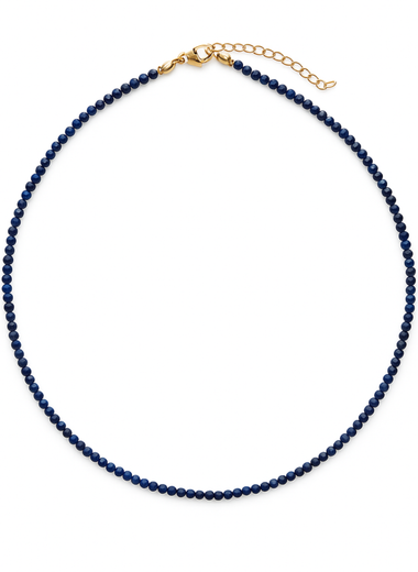 Natural Stone Beads Single Strand Necklace