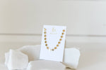 Beckett Gold Disc Necklace