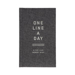 Charcoal Canvas One Line a Day