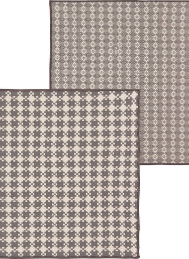 Shadow Grey Woven Dishcloths - Set of 2