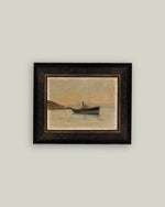 10x12 Ship on the Black Sea Framed Art