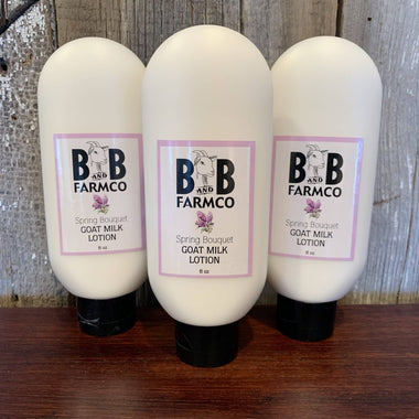 Spring Bouquet Goat Milk Lotion - 8 oz