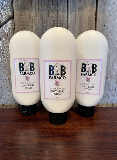 Spring Bouquet Goat Milk Lotion - 8 oz