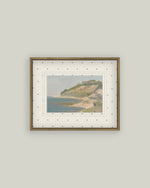 8x10 Dune Landscape in Brittany Framed Art