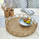 Seagrass Link Round Tray