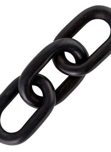 Marble Chain Links - Black