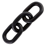Marble Chain Links - Black