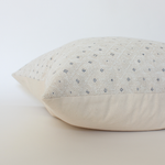 18x18 Odette Neutral Ivory Dotted Pillow Cover