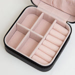 Quilted Zip Around Jewelry Case