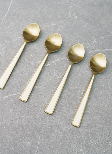 Golden Java Spoon