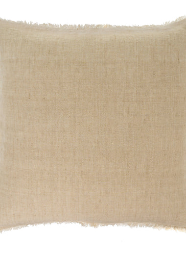 24x24 Lina Linen Pillow - Pampas