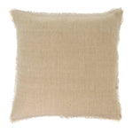24x24 Lina Linen Pillow - Pampas