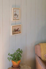 4x6 Standing Retriever Framed Art