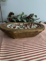 Christmas Dough Bowl Soy Candle - Orange Cranberry Spice