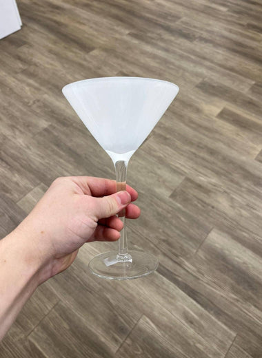 Artland Whisper White Martini Glass - 7oz