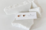 Anne Bronze Druzy Studs