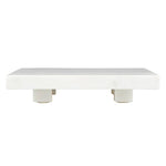 White Marble Footed Tray- Four Sizes