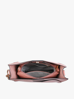 Lyla 2-in-1 Bucket Bag w/ Guitar Strap - Black/Brown