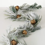 6' Pine and Bell Garland