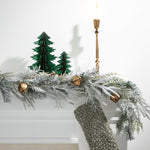 6' Pine and Bell Garland