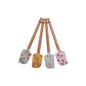 Set of 4 Silicone Spatulas