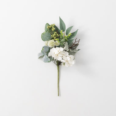 17" Hydrangea Foliage Pick