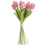13" Blush Pink Real Touch Mini Tulip Bundle