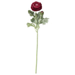 19" Real Touch Fuchsia Bud & Bloom Ranunculus