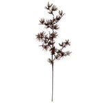 32" Dark Green & Burgundy Pine Branch
