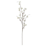 40" White Magnolia Blossom Spray