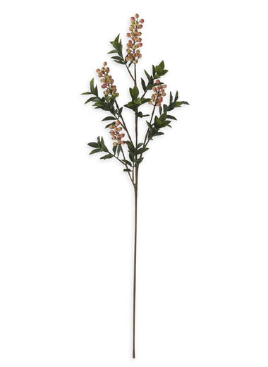 30.5" Orange Berry Stem