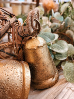 Gold Metal Bell Ornament