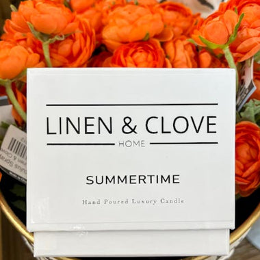 Linen & Clove Summer Signature Candle - Summertime