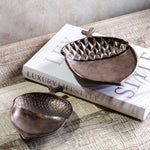 Brown Brass Acorn Tray