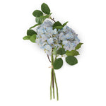 12" Blue Real Touch Hydrangea Bundle