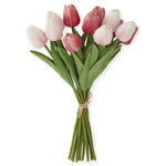 13" Pink & Rose Real Touch Mini Tulip Bundle