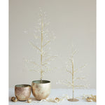 Tarnished Silver Curved Metal Planter