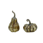 Resin Gold Pumpkin
