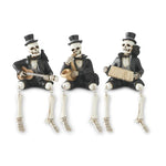 Skeleton Musician Figurine