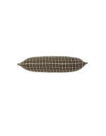 12x21 Houndstooth Brown Pillow