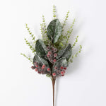 13" Magnolia and Berry Spray