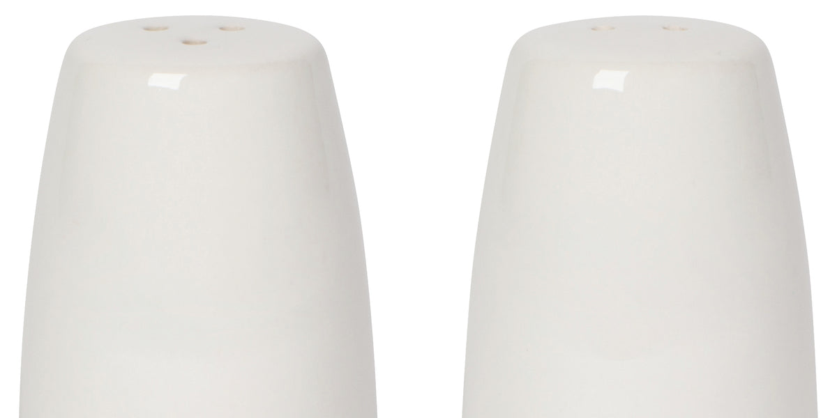 Set of Oyster Salt & Pepper Shakers Linen & Clove