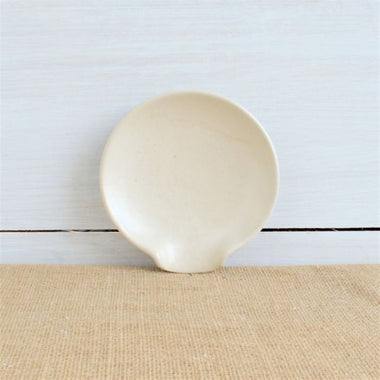 Rowe Pottery Ridges Spoon Rest