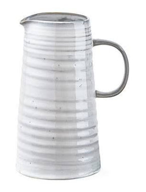 Farmhouse Tall White Pitcher