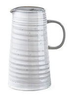Farmhouse Tall White Pitcher