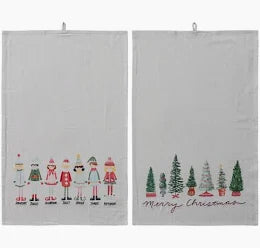Holiday Printed Tea Towels
