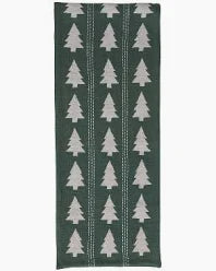 Embroidered Tree Table Runner