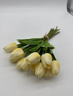 13" Soft Yellow Real Touch Mini Tulip Bundle