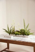 White Edison Trough